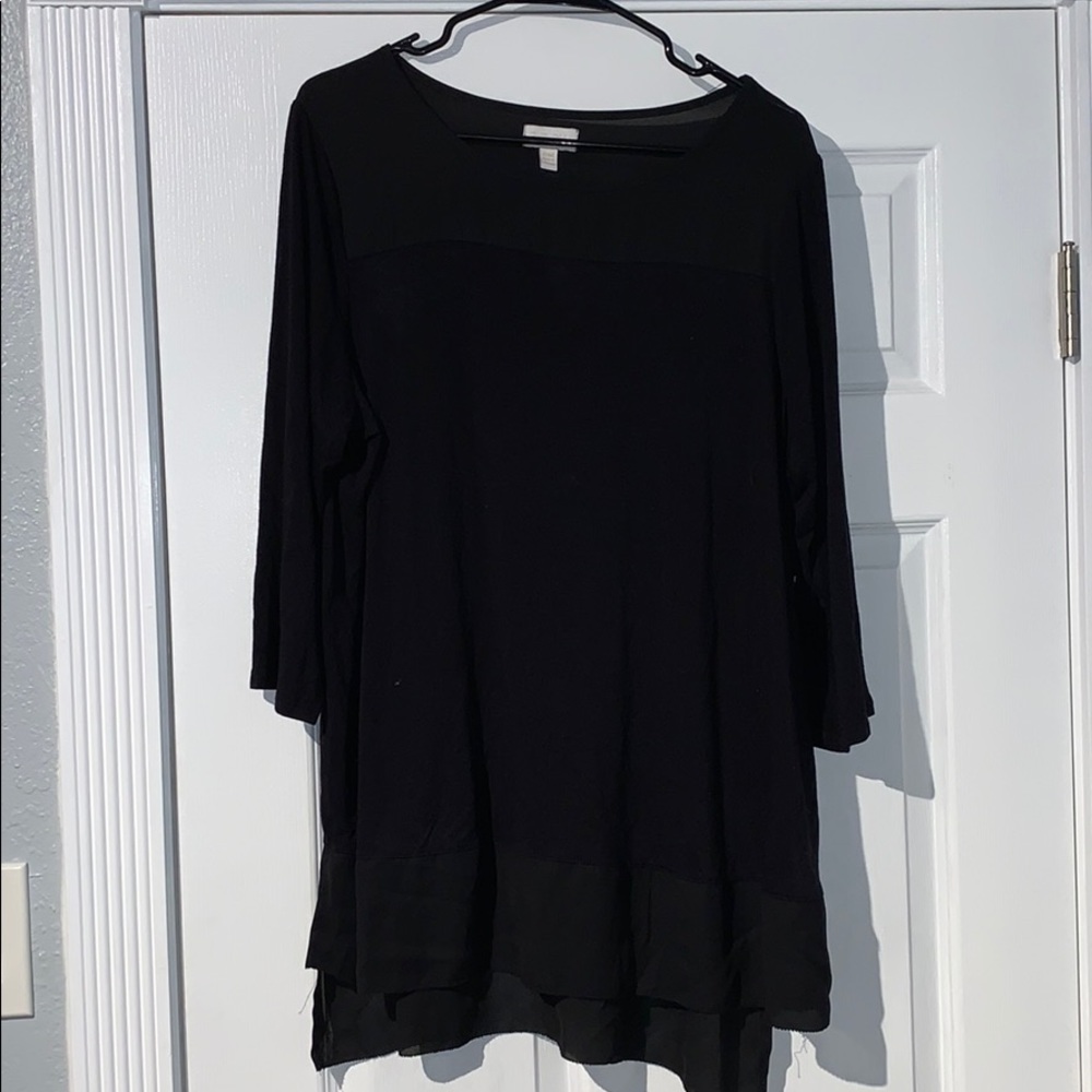 Black Maternity blouse